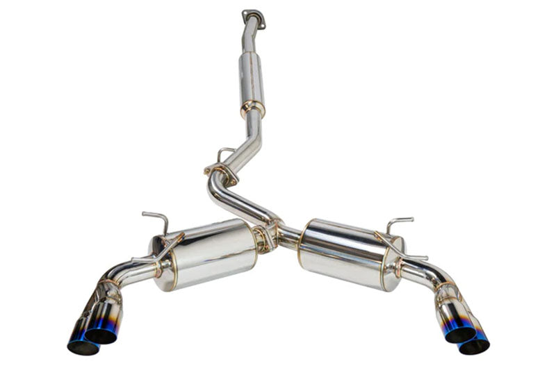 REMRK-C2063T-04T REMARK Elite Spec Cat-Back Exhaust Burnt Stainless Tip Cover - 2022+ Subaru BRZ / 2022+ Toyota GR86,