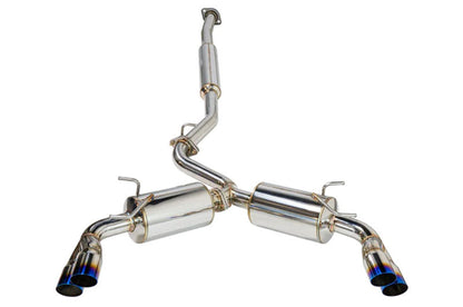 REMRK-C2063T-04T REMARK Elite Spec Cat-Back Exhaust Burnt Stainless Tip Cover - 2022+ Subaru BRZ / 2022+ Toyota GR86,