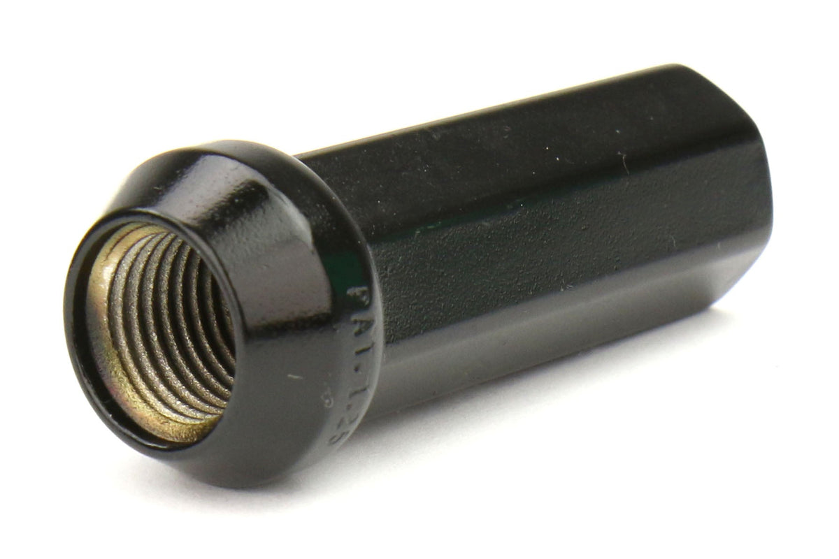 KICWHPF3BL42 Project Kics Black KyoKugen Lug Nut Set 12x1.25 42MM,