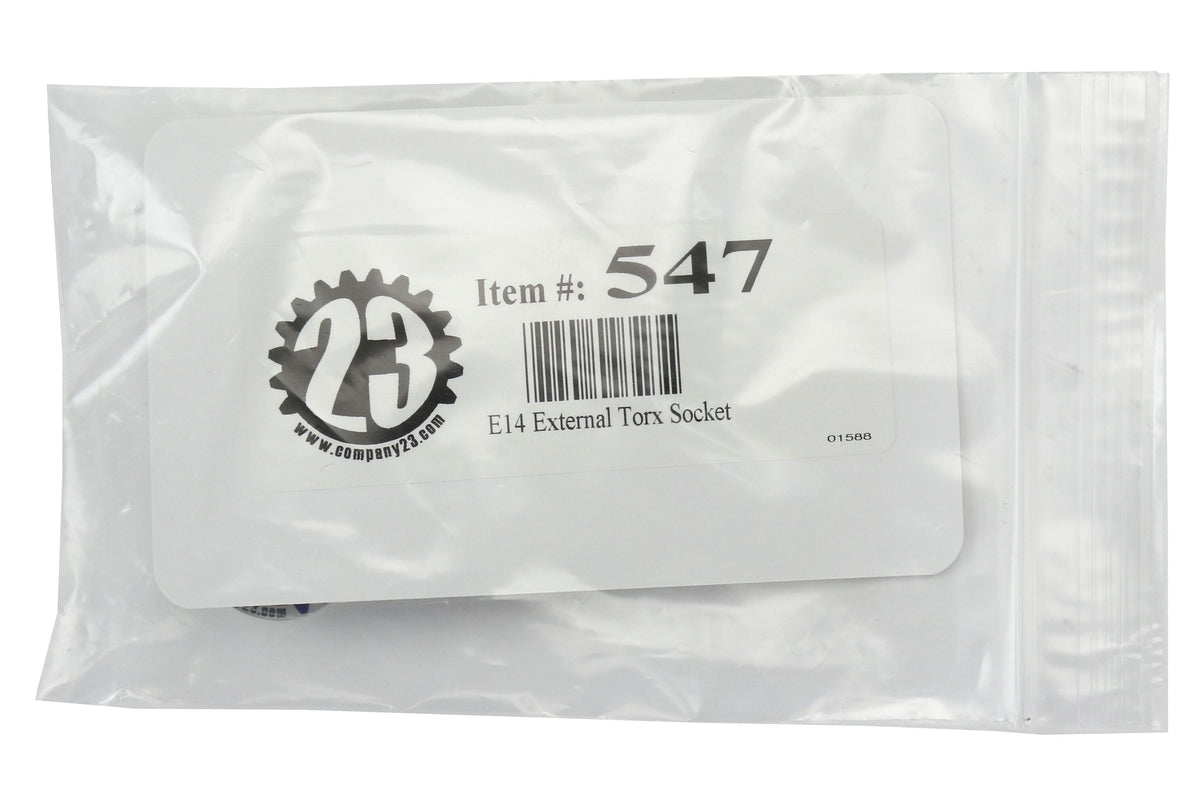 Company23 E14 External Torx Con Rod Socket - Subaru Models (inc. 2012-2017 WRX / 2011-2016 Forester / 2013-2016 Scion FR-S / 2017-2018 Toyota 86)
