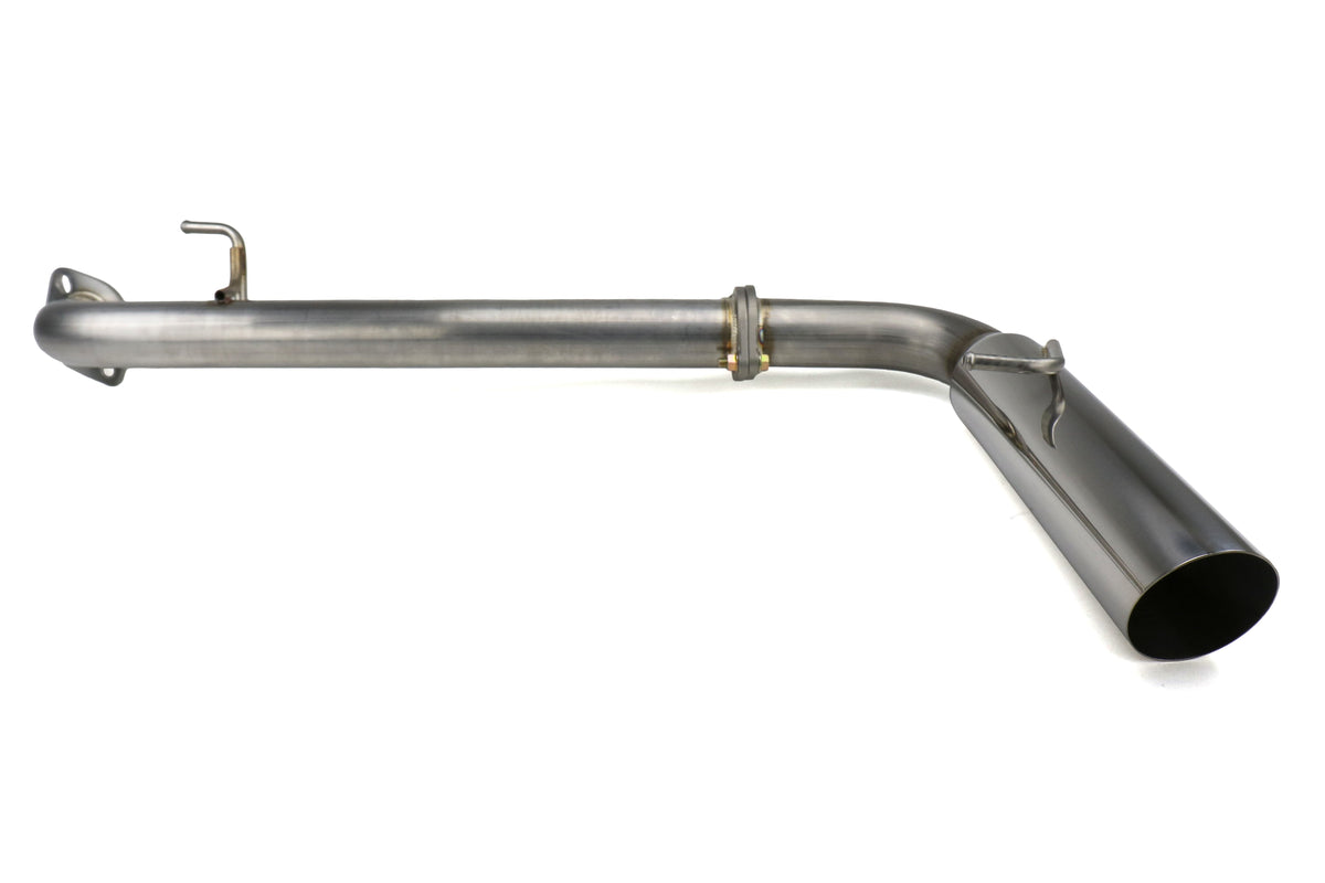 REMRO-TSZN-SL Remark Single-Exit Axleback Exhaust System BOSO Edition Stainless Steel Tip,