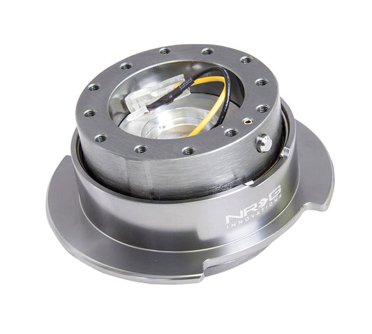 NRGSRK-250GM NRG Generation 2.5 Quick Release Steering Wheel Adaptor : Gunmetal Body / Gunmetal Ring (SRK-250GM),