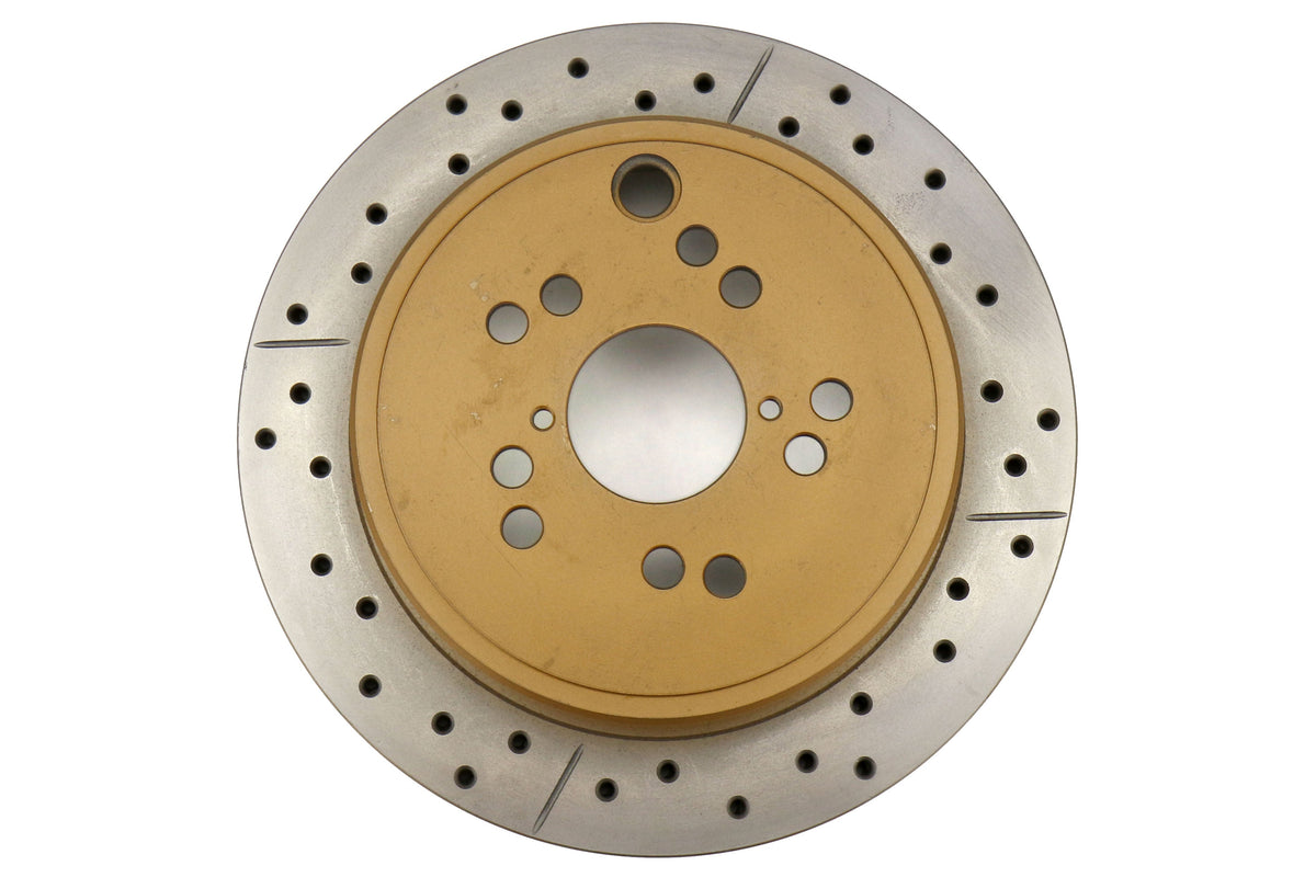 DBB2663X-10 DBA Street Series Cross Drilled and Slotted Rear Rotors - 2013+ FT86,