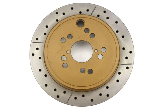 DBB2663X-10 DBA Street Series Cross Drilled and Slotted Rear Rotors - 2013+ FT86,
