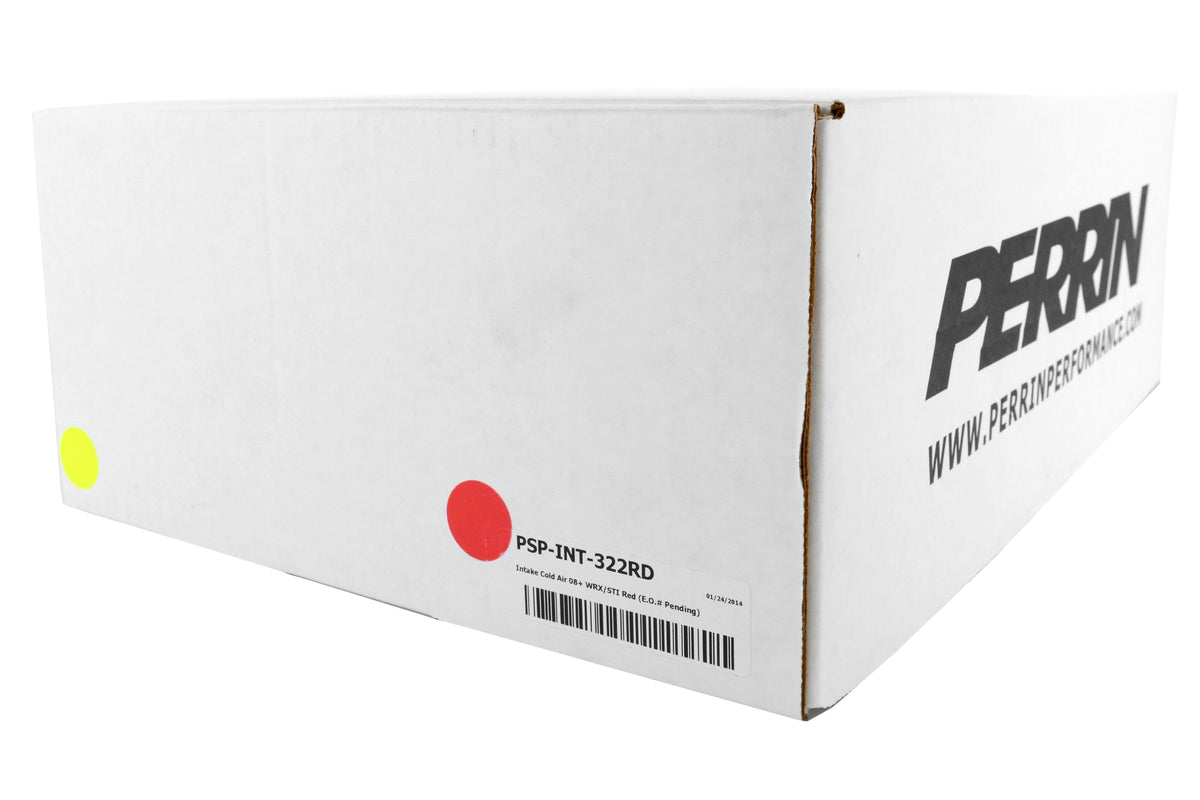 PERPSP-INT-322RD Perrin Cold Air Intake System - 2008-2014 Subaru WRX / 2008-2015 Subaru STI,