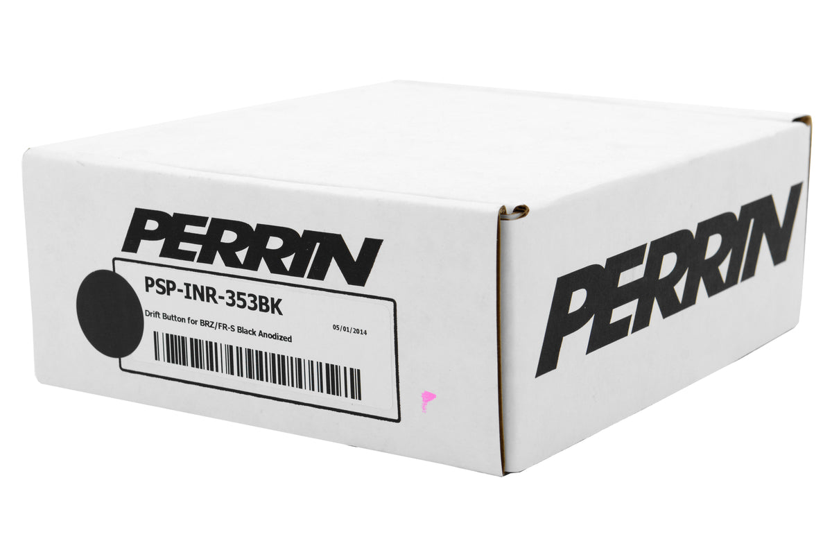PERPSP-INR-353BK Perrin E-Brake Replacement Button (Silver or Black) - 2015+ WRX / 2015+ STI-Black,