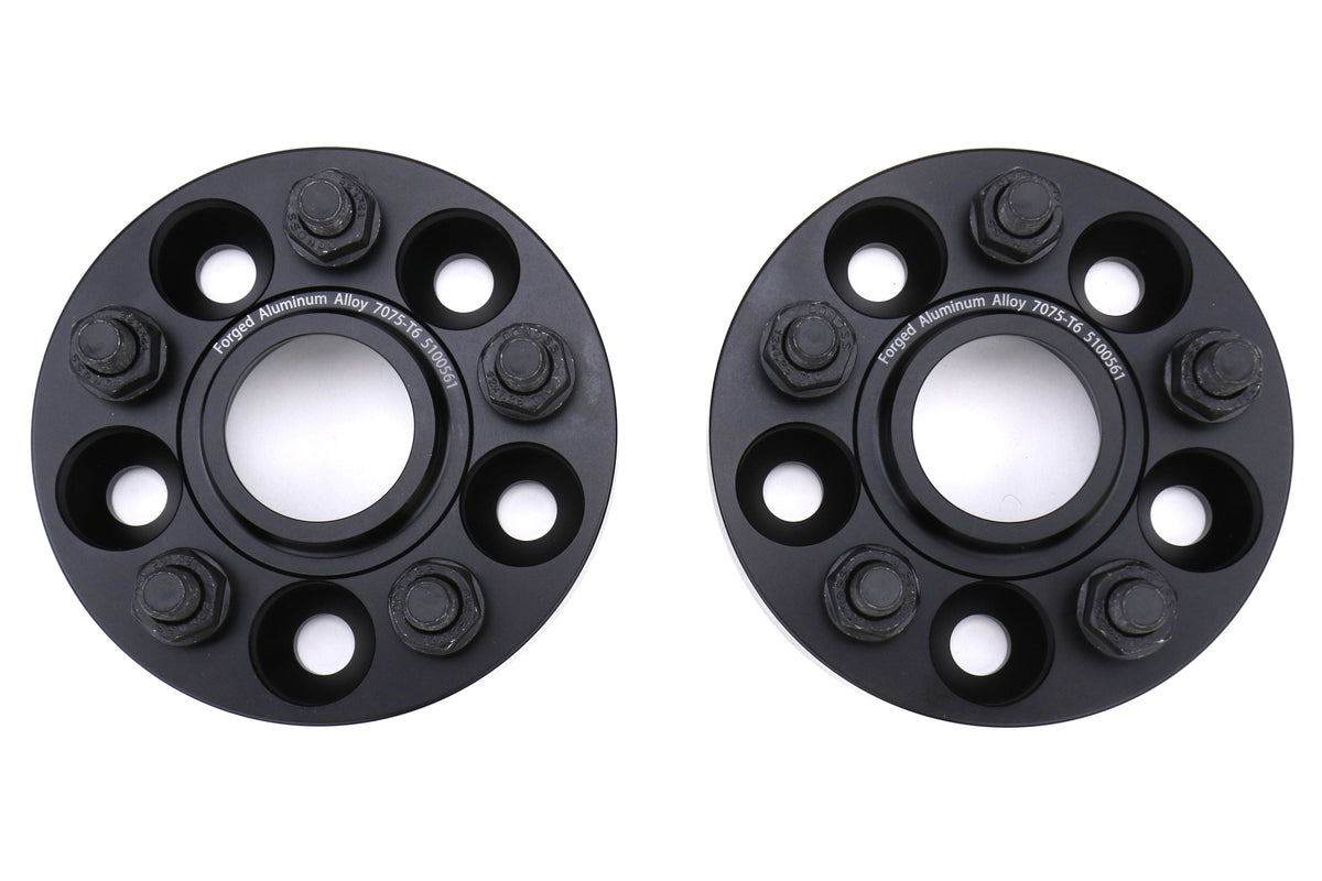 TQSTS-WS-552 Torque Solution Forged Aluminum Wheel Spacers 5x100 25mm Pair - Subaru Models (inc. 2002-2014 WRX),