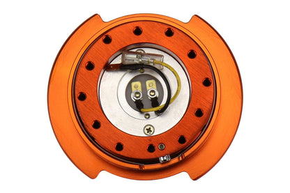NRGSRK-250OR NRG Generation 2.5 Quick Release Steering Wheel Adaptor : Orange Body / Orange Ring (SRK-250OR),