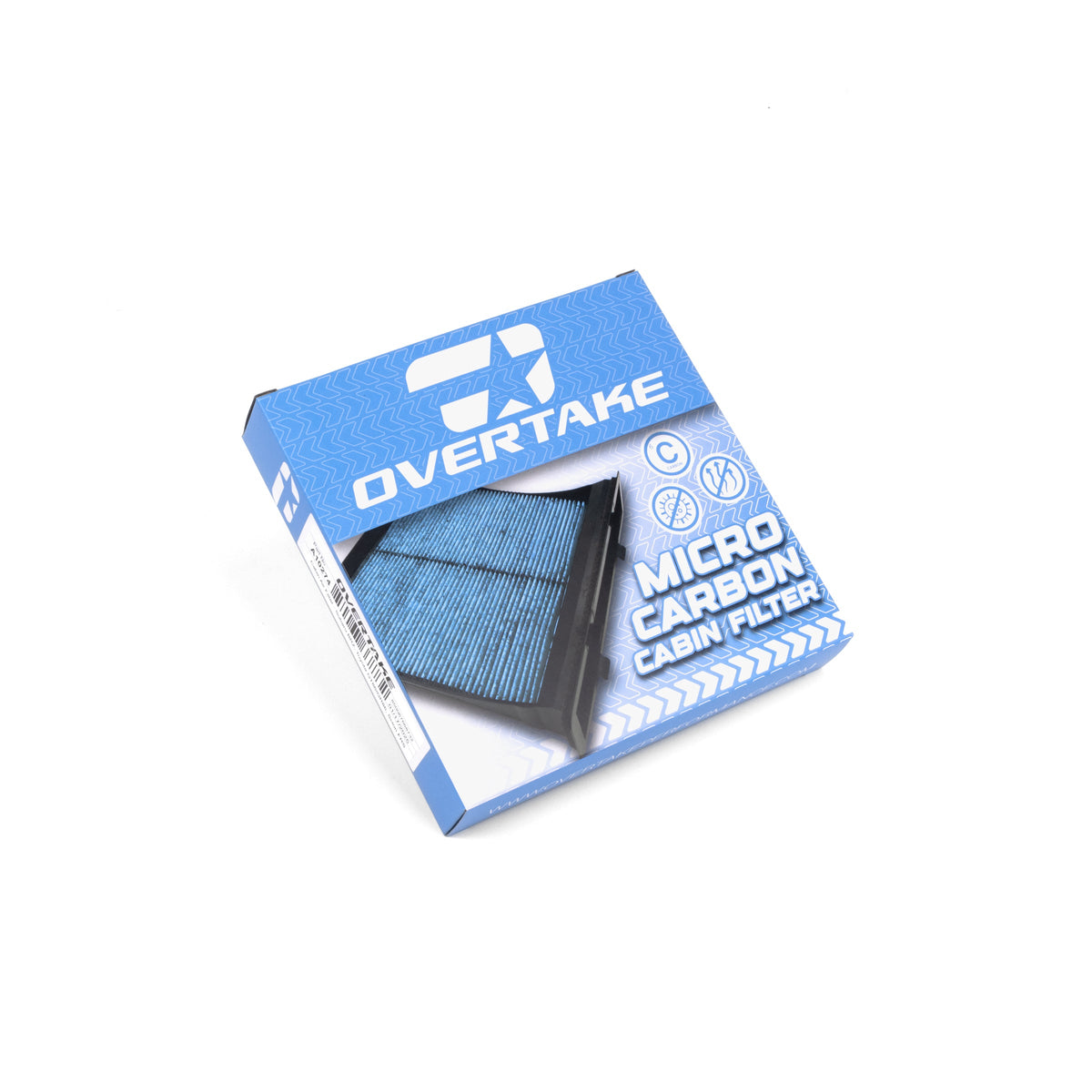 OVERTAKE Micro Carbon Cabin Air Filter - Subaru 2013-2027 BRZ / Toyota 2013-2027 FRS / 86