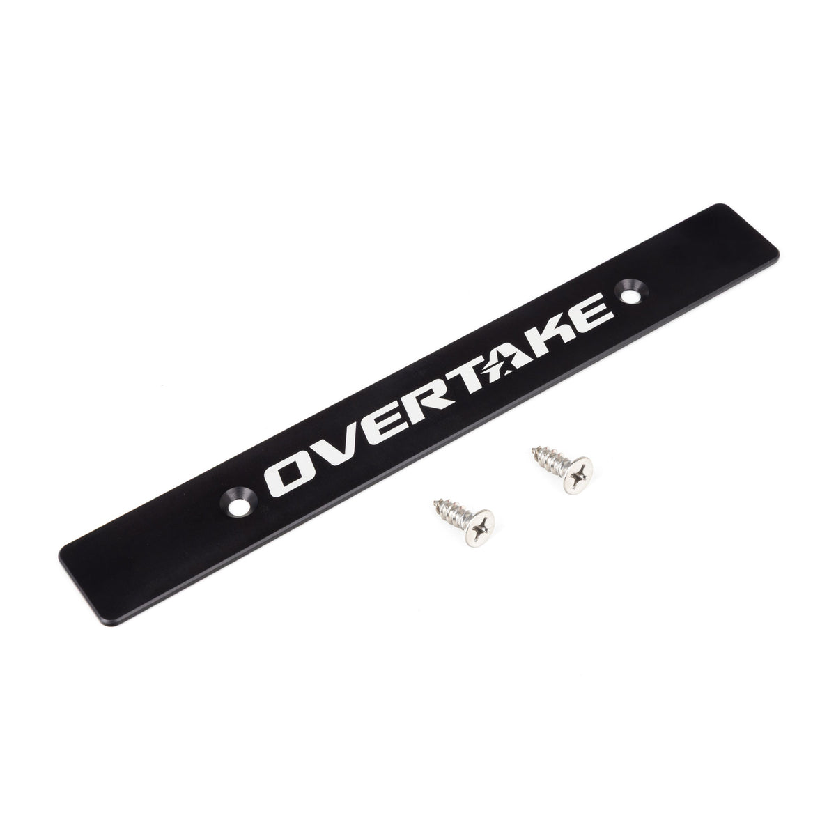 OVERTAKE Front License Plate Delete - Subaru 2002-2014 WRX, 2004-2014 STI, 2022-2027 BRZ/GR86, 1998-2016 Impreza