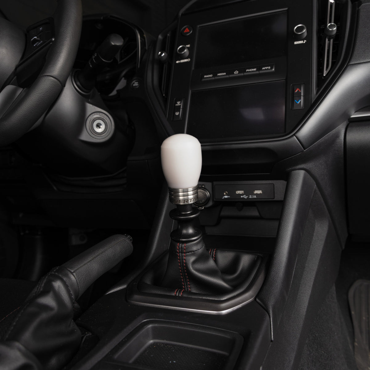 OVERTAKE ModKnob Weighted Delrin Shift Knob - Short - Subaru Manual Transmission