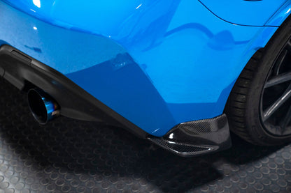 OLM Carbon Fiber CS Style Rear Bumper Lips - 2022+ GR86 / BRZ