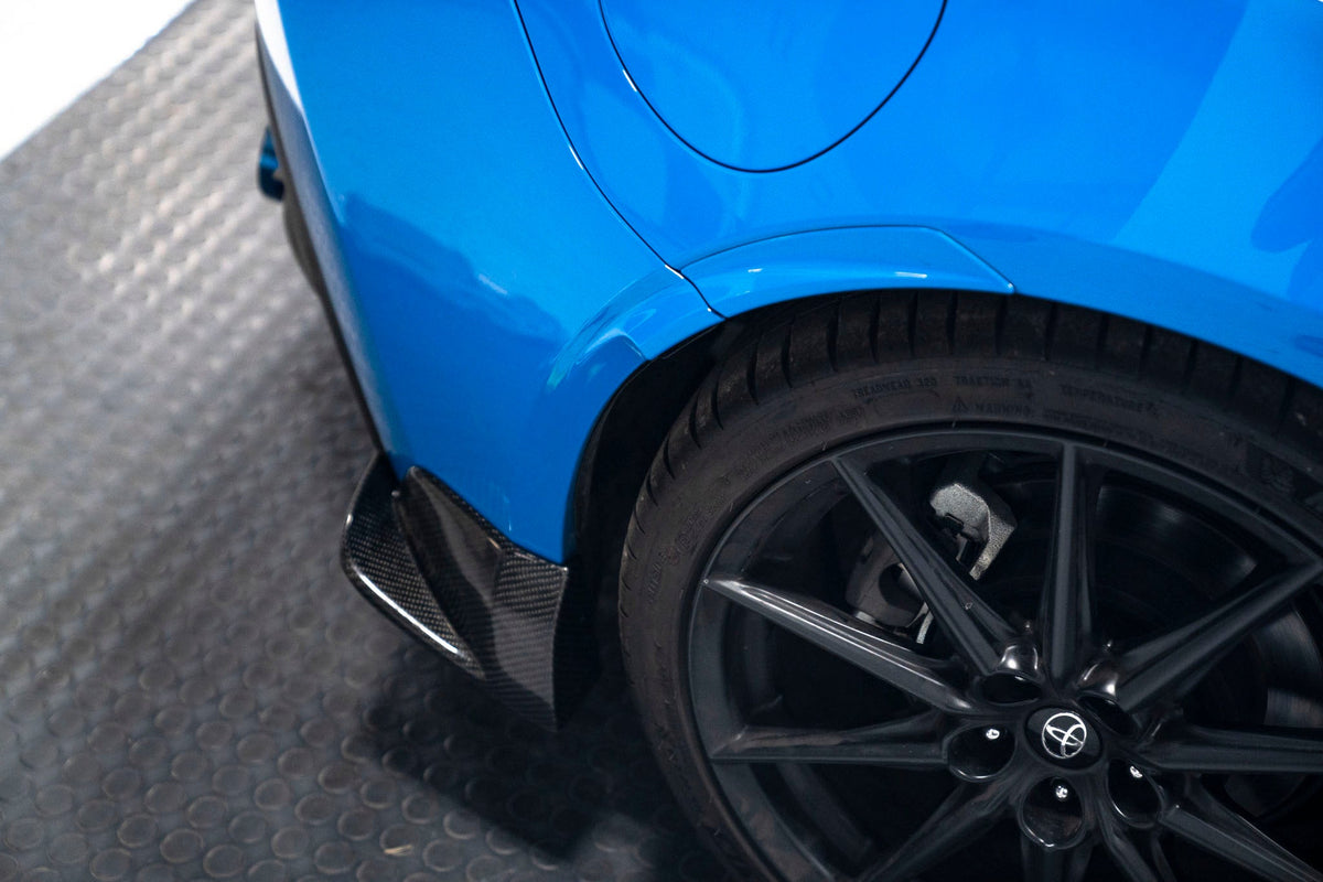 OLM Carbon Fiber CS Style Rear Bumper Lips - 2022+ GR86 / BRZ