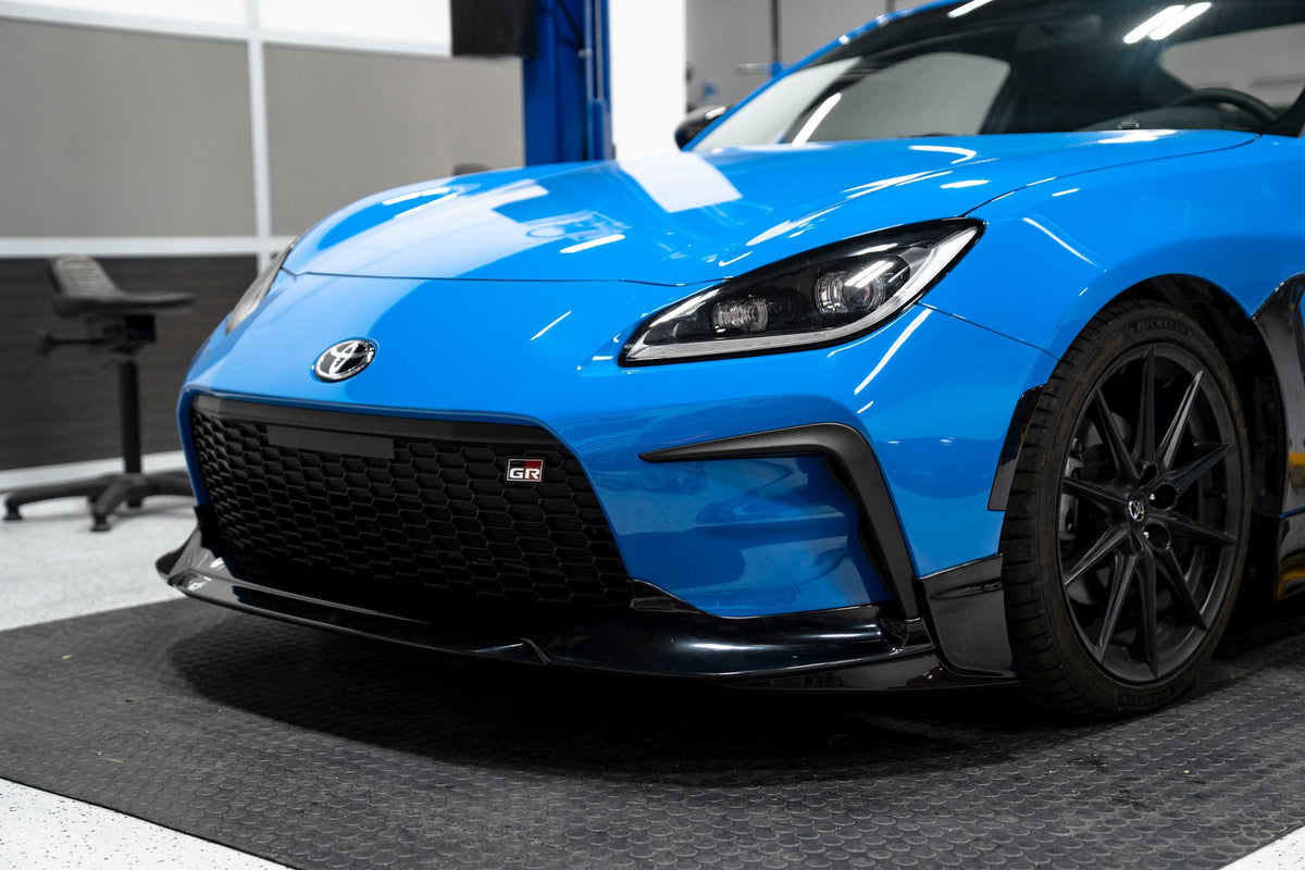 OLM TR Style Front Bumper Lip (Unpainted) - 2022+ GR86