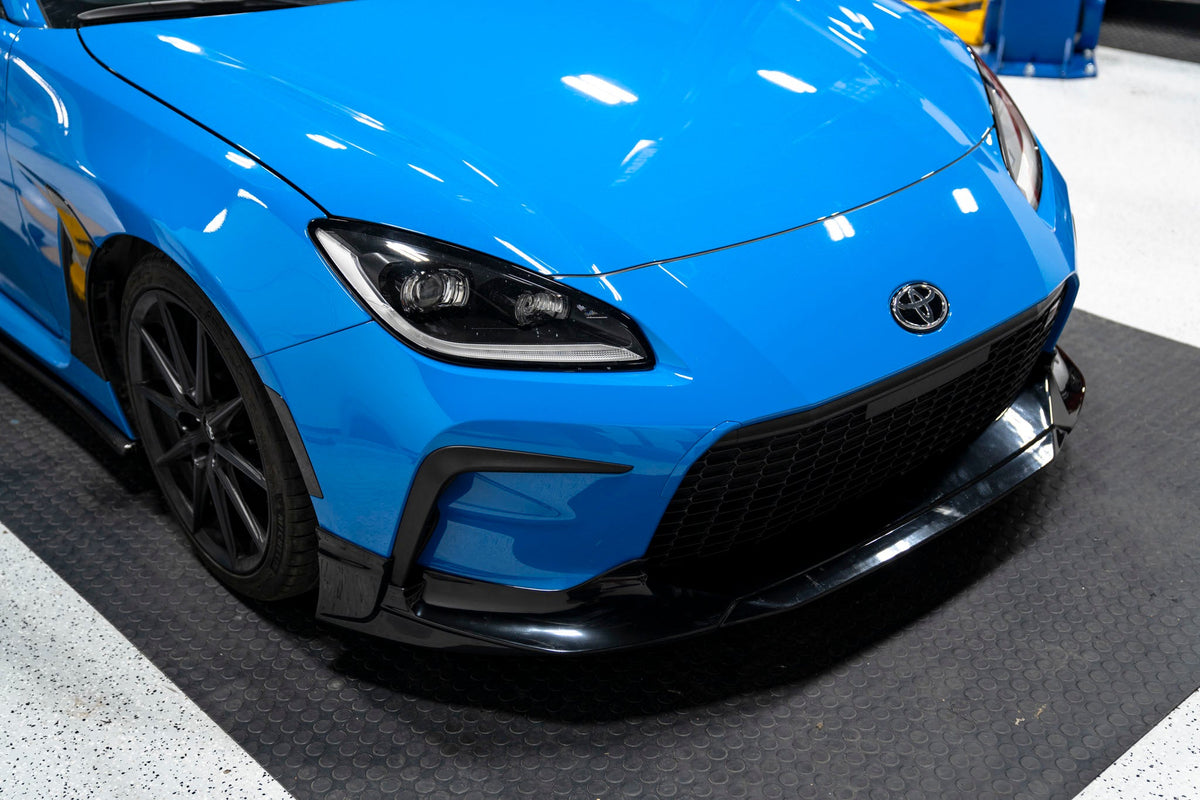 OLM TR Style Front Bumper Lip (Unpainted) - 2022+ GR86