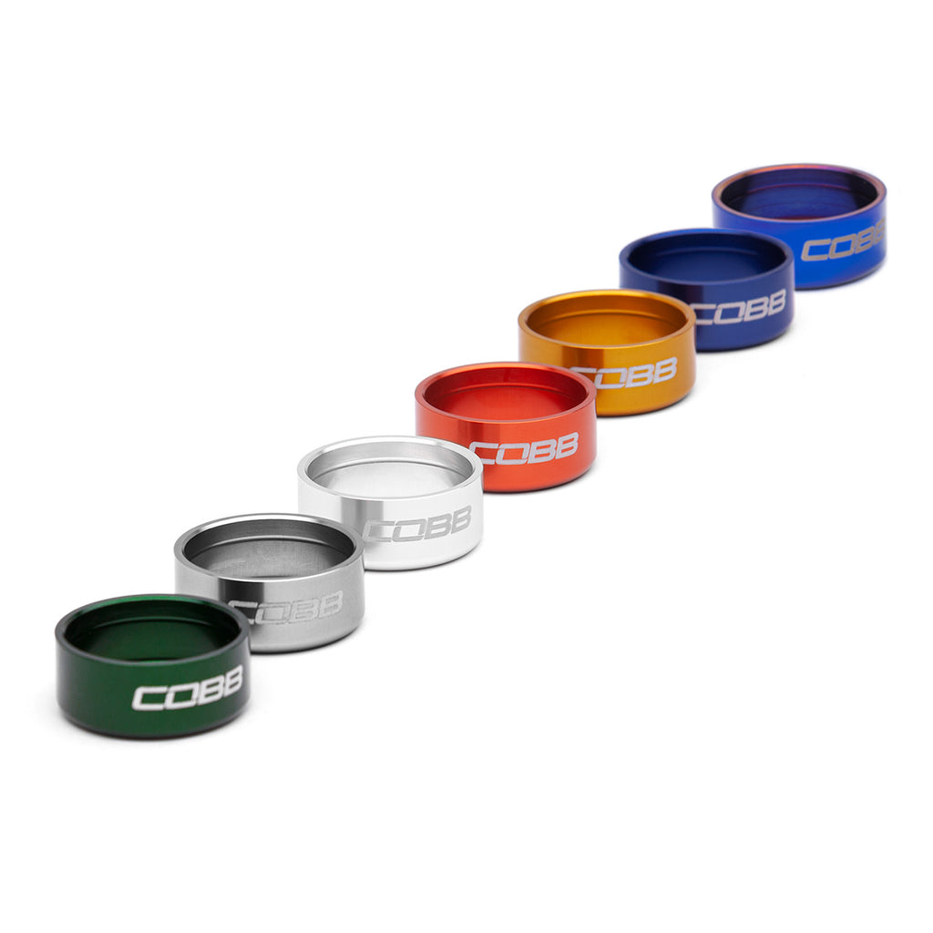 COBB Shift Knob Trim Ring - Green Anodized - 2013-2016 Scion FR-S  / 2013-2026 Subaru BRZ / 2017-2026 Toyota GR86/86