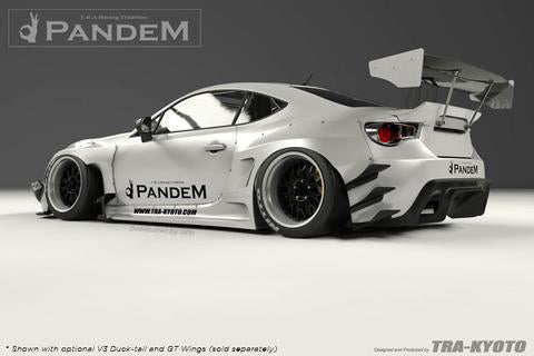 Greddy Pandem Wide Body V3 Rear Fenders - 2013-2016 Scion FR-S / Subaru BRZ / Toyota 86
