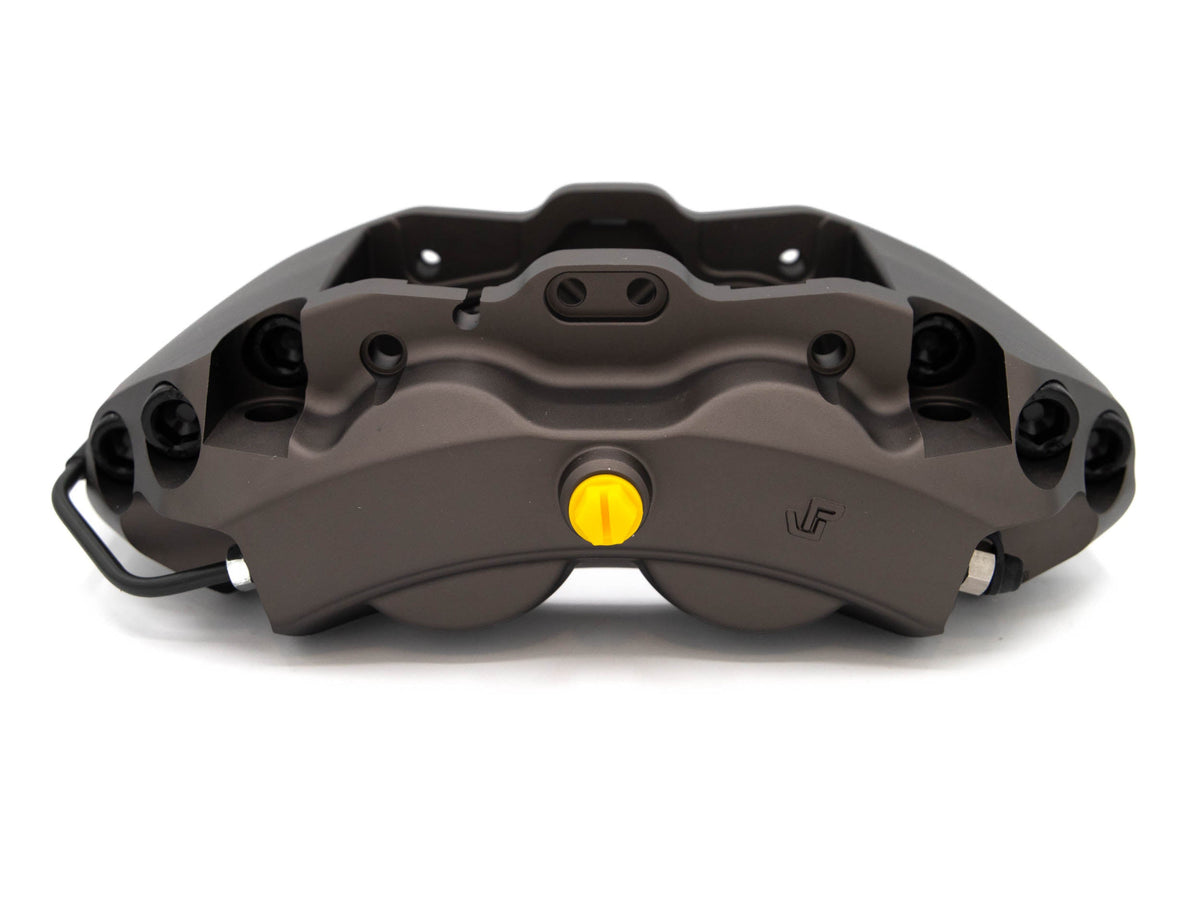 GrimmSpeed 4-Piston Brake Caliper Kit (326mm Rotor) - Gunmetal Gray - 2013-2025 Scion FR-S / Subaru BRZ / Toyota GR86