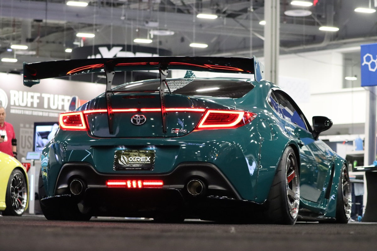 AlphaRex LUXX-Series LED Tail Lights - Vivid Red - 2022-2024 Toyota GR86 / Subaru BRZ