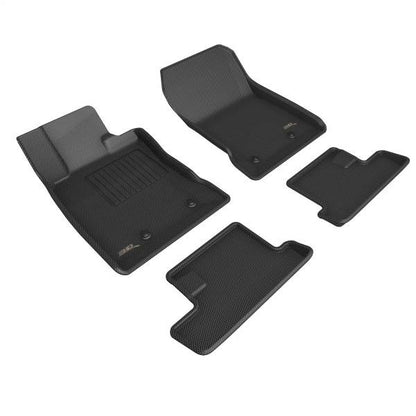3D MAXpider Custom Fit Kagu Floor Mats (Black) - Full Set - 2022-2024 Subaru BRZ