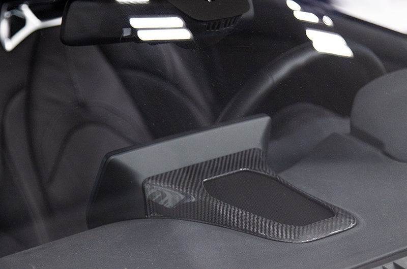 OLM LE Carbon Fiber Center Speaker Cover - 2020 Supra