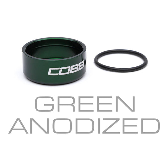 COBB Shift Knob Trim Ring - Green Anodized - 2013-2016 Scion FR-S  / 2013-2026 Subaru BRZ / 2017-2026 Toyota GR86/86