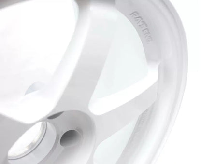 Volk TE37SL Dash White 5x112 19x10.5 +35 5x112 (Single Wheel) - 2020-2024 Toyota GR Supra