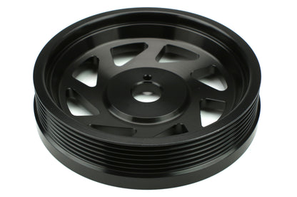 PERPSP-ENG-101BK Perrin Lightweight Crank Pulley (Black) - 2015+ WRX / 2013+ FT86,