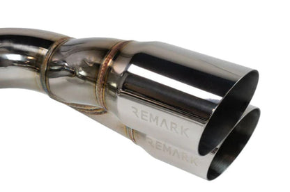 REMRK-C4063T-04 REMARK Sports Touring Cat-Back Exhaust Stainless Steel Tip Cover - 2022+ Subaru BRZ / 2022+ Toyota GR86,