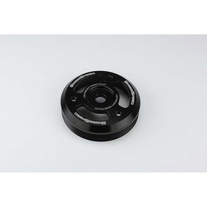 GRM095023 GrimmSpeed Lightweight Crank Pulley - 2015+ WRX / 2013+ BRZ-Black,