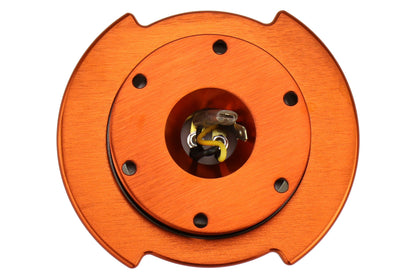 NRGSRK-250OR NRG Generation 2.5 Quick Release Steering Wheel Adaptor : Orange Body / Orange Ring (SRK-250OR),