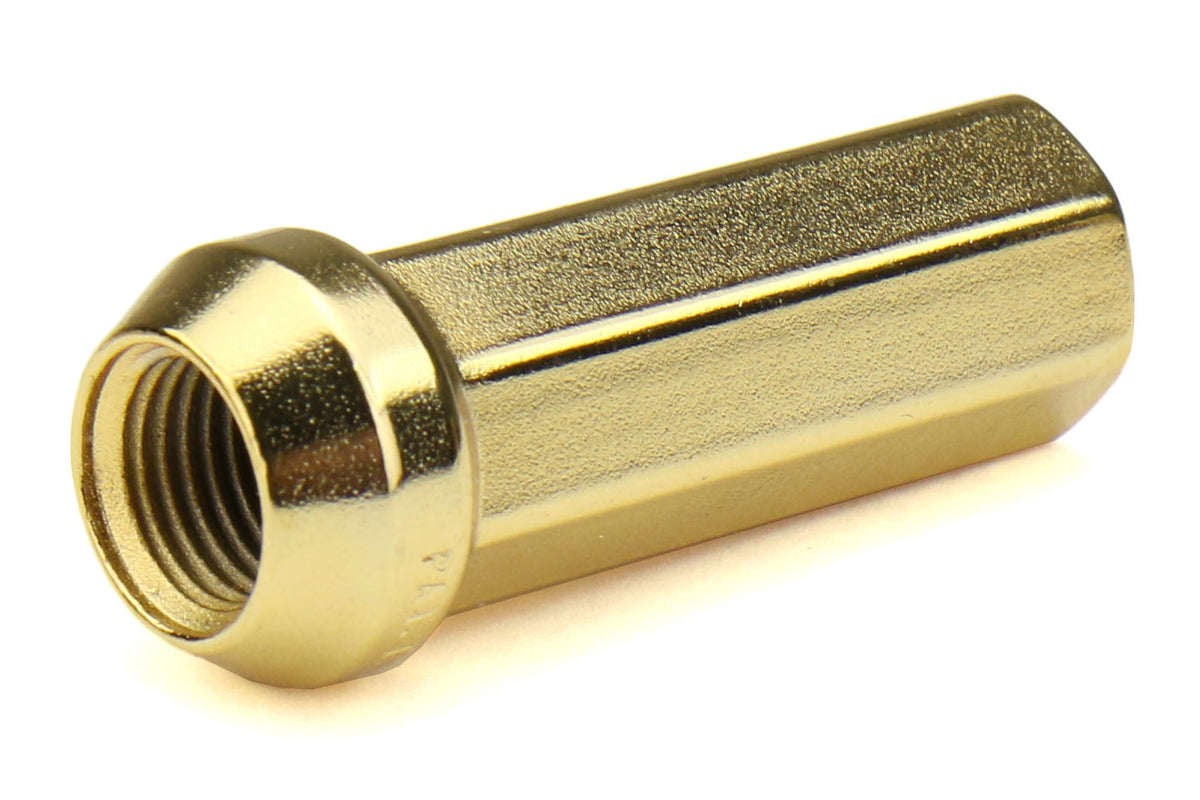 KICWHPF3GO50 Project Kics Kyokugen Closed End Lugnut (Gold) - 2015+ WRX / STI / 2013+ FT86-50mm,