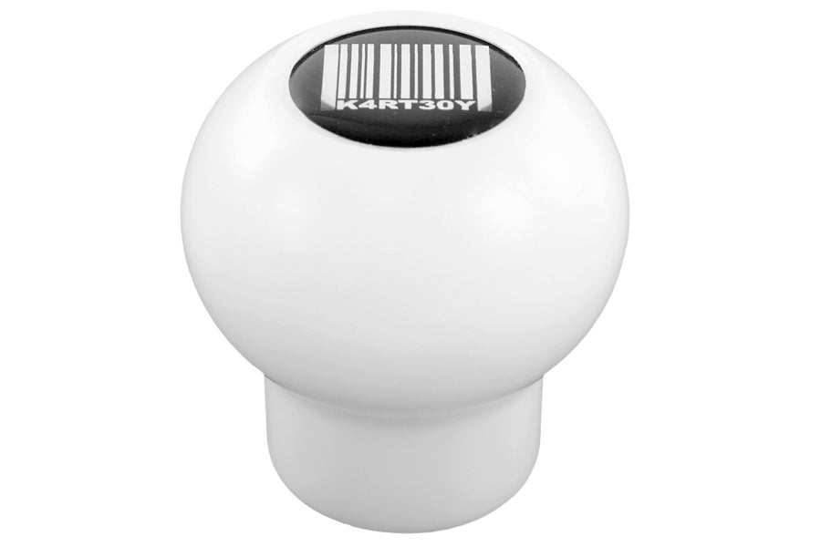 Kartboy Delrin Shift Knob White 6MT - Subaru Models (inc. 2015-2021 WRX / STI / 2013-2020 BRZ / 2004-2014 Impreza)