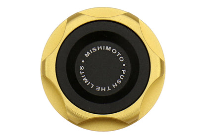 MIMMMOFC-SUB-GD Mishimoto Oil Filler Cap - 2015+ WRX / 2015+ STI / 2013+ BRZ-Gold,