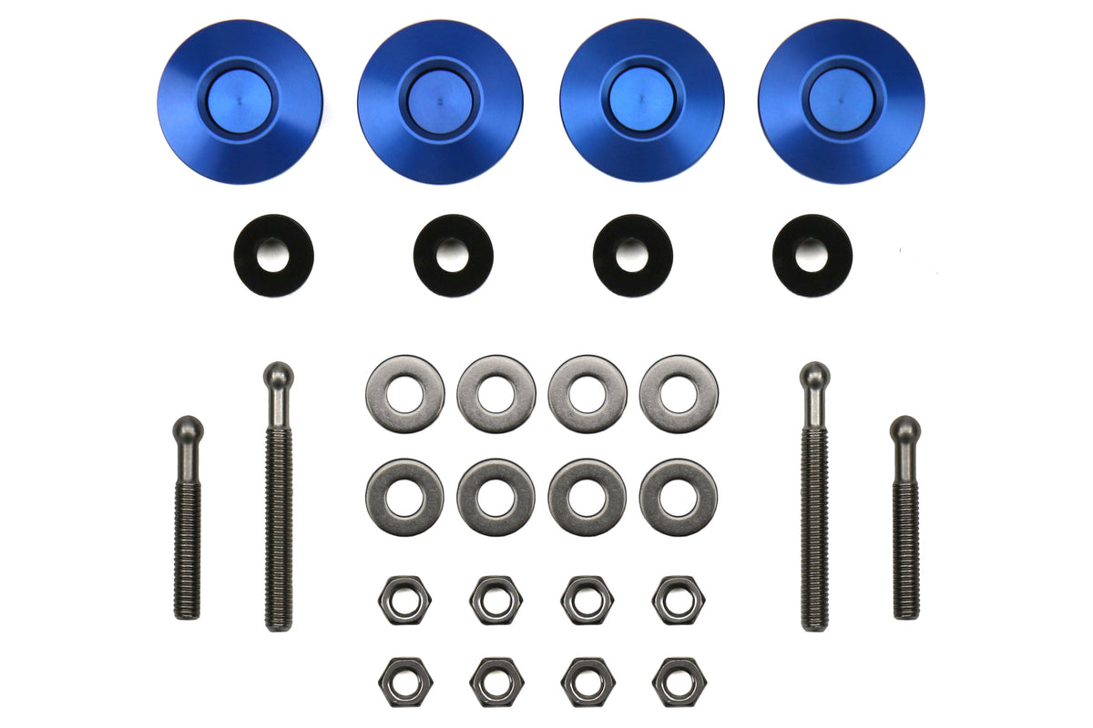 MOVFT86-QRKBL Move Over Racing Bumper Quick Release Kit - 2013+ FT86-Blue,