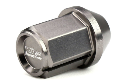KICWKIZ3G Project Kics Leggdura Racing Lugnuts W/ Laser Logo - 2015+ WRX / STI / 2013+ FT86 / 2014+ Forester-Gunmetal,