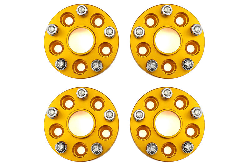 ISCWA15G ISC 5x100 to 5x114 Wheel Adapter (15mm and 25mm) - 2013+ BRZ-15mm Gold,