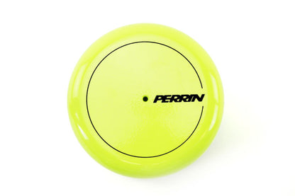 PERPSP-ENG-716NY PERRIN Performance Neon Yellow Oil Filter Cover Hyper - 2015+ Subaru WRX / 2015+ Subaru BRZ,