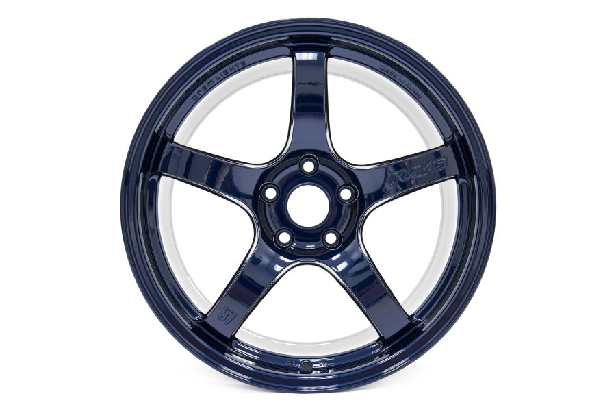 GRAWGCRQ38DEBP Rays Gram Lights 57CR Eternal Blue Pearl 17x9 +38 - 2013+ FR-S / BRZ / 86 / 204+ Foresterx4,