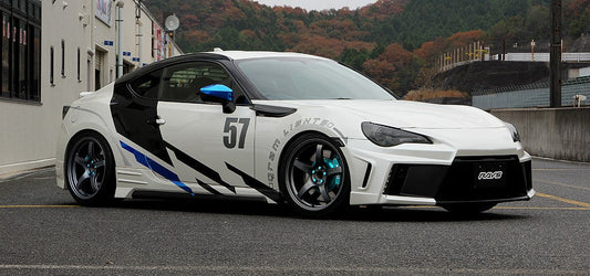 GRAWGCRX38DG2 Rays Gram Lights 57CR Gun Blue II 18x9.5 +38 - 2013+ FR-S / BRZ / 86 / 2014+ Forester,
