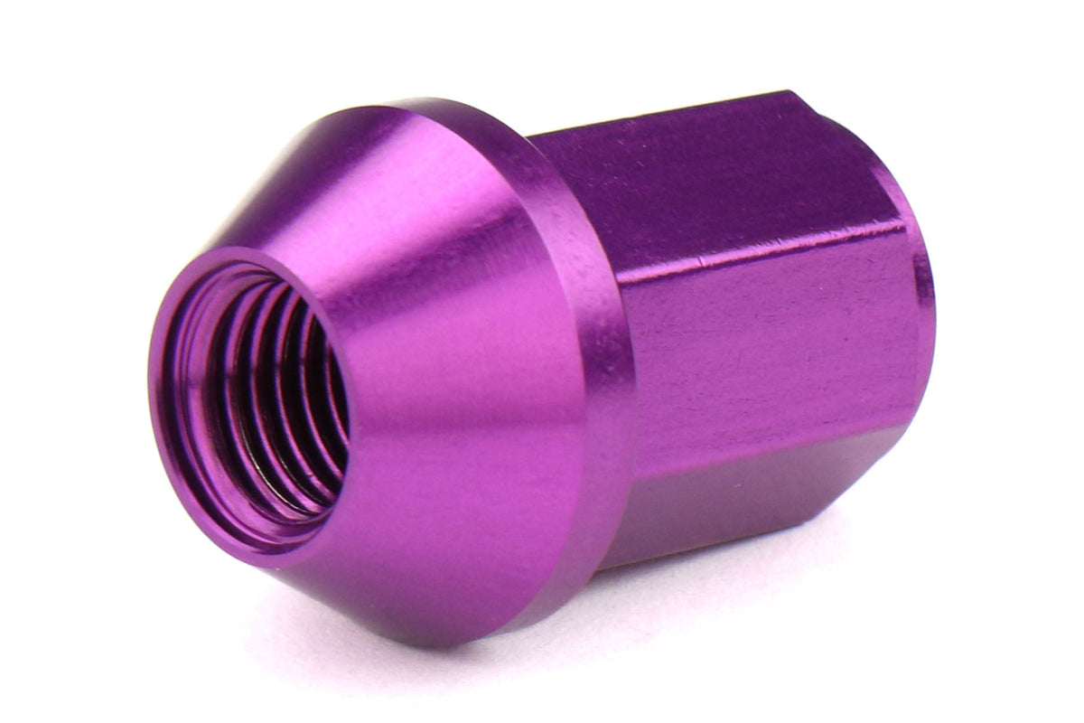 KICWKIZ3P Project Kics Leggdura Racing Lugnuts W/ Laser Logo - 2015+ WRX / STI / 2013+ FT86 / 2014+ Forester-Purple,