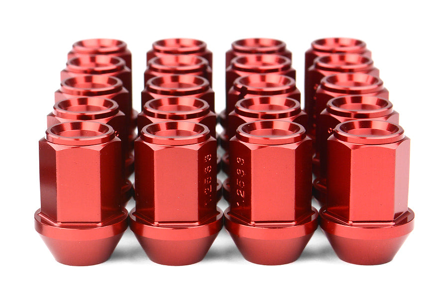 KICWKIC3R Project Kics Leggdura Racing Lug Nuts - 2015+ WRX / 2015+ STI / 2013+ FT86-Red,