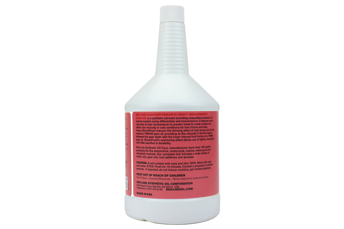 RDL58204 Red Line Heavy ShockProof Gear Oil 1QT - Universal,