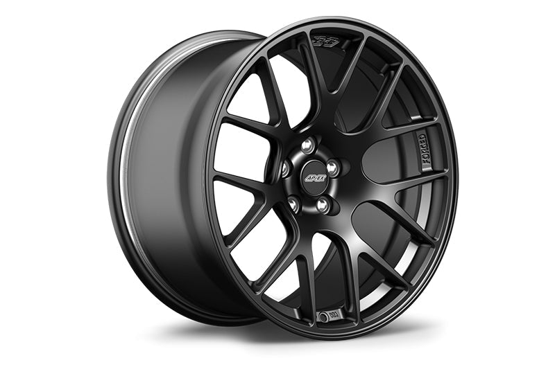 Apey Razea Apex Race Parts EC-7R Forged Satin Black 17x9 +42 5x100 (Single Wheel ...