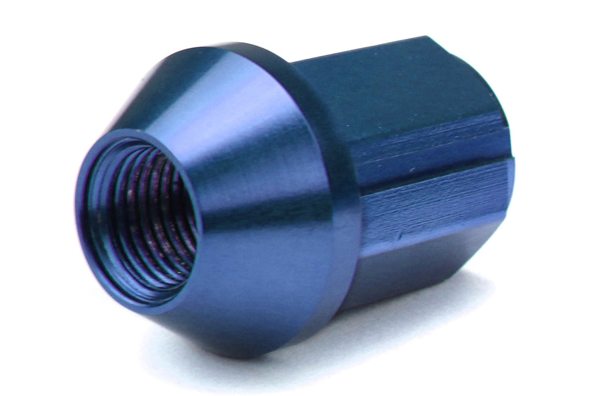 KICWKIC3U Project Kics Leggdura Racing Lug Nuts - 2015+ WRX / 2015+ STI / 2013+ FT86-Blue,