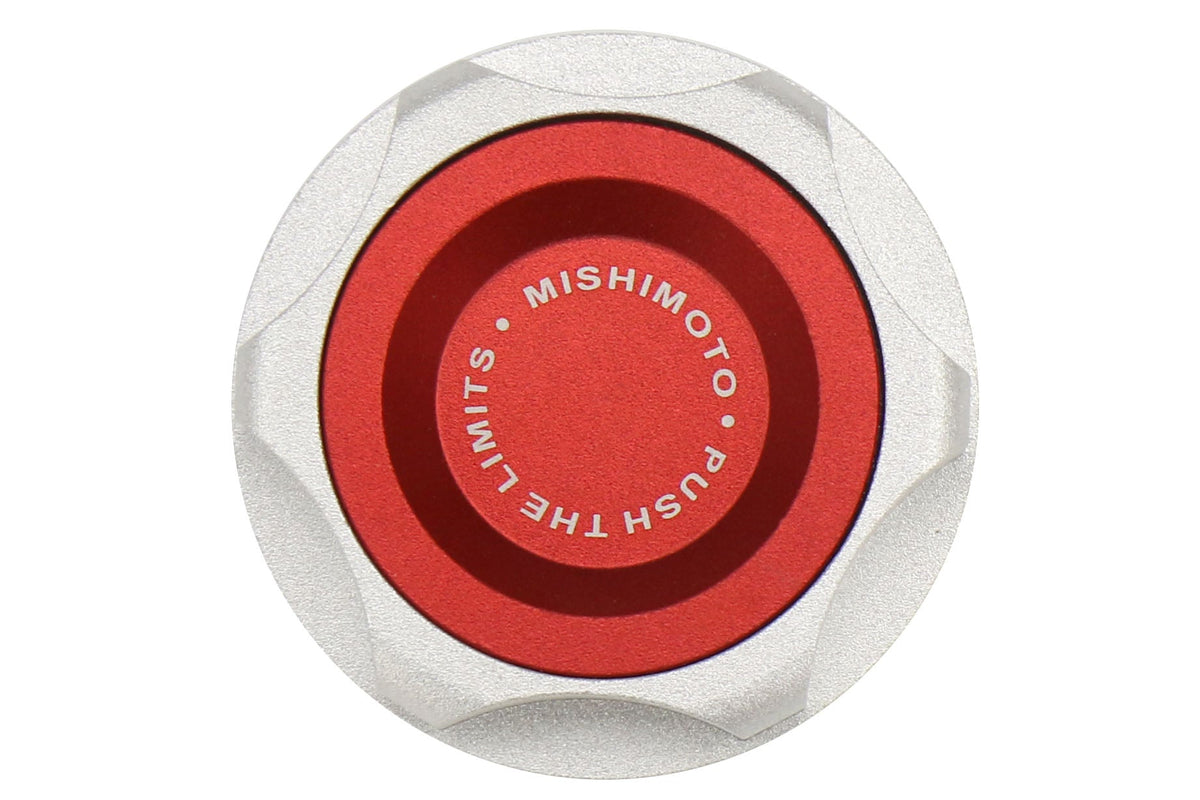MIMMMOFC-SUB-RD Mishimoto Oil Filler Cap - 2015+ WRX / 2015+ STI / 2013+ BRZ-Red,