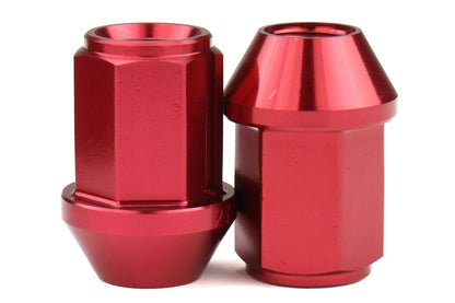 KICWKIZ3R Project Kics Leggdura Racing Lugnuts W/ Laser Logo - 2015+ WRX / STI / 2013+ FT86 / 2014+ Forester-Red,