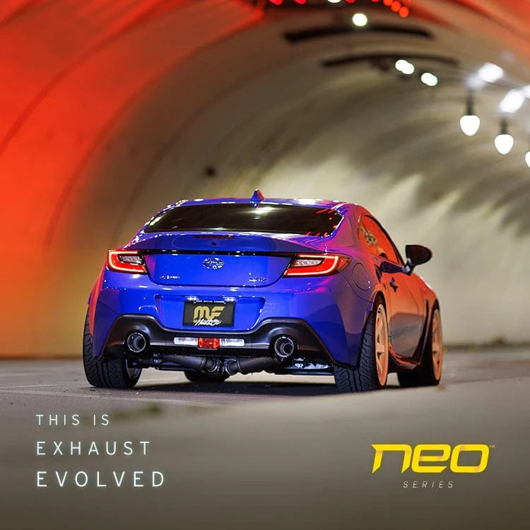 MFL19595 Magnaflow NEO Cat Back Exhaust System 2.5 inch Dual Split Exit - 2022+ Subaru BRZ / Toyota GR86,