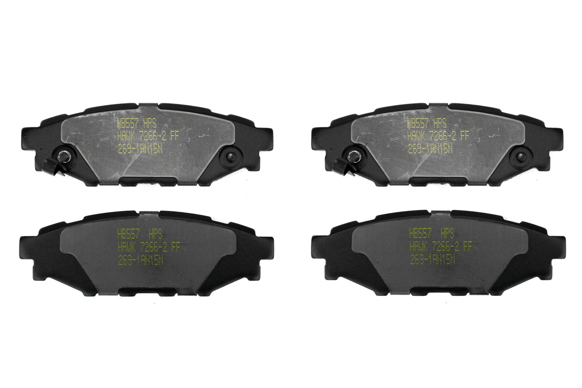 HWKHB557F.545 Hawk HPS Rear Brake Pads - 2015-2017 WRX,