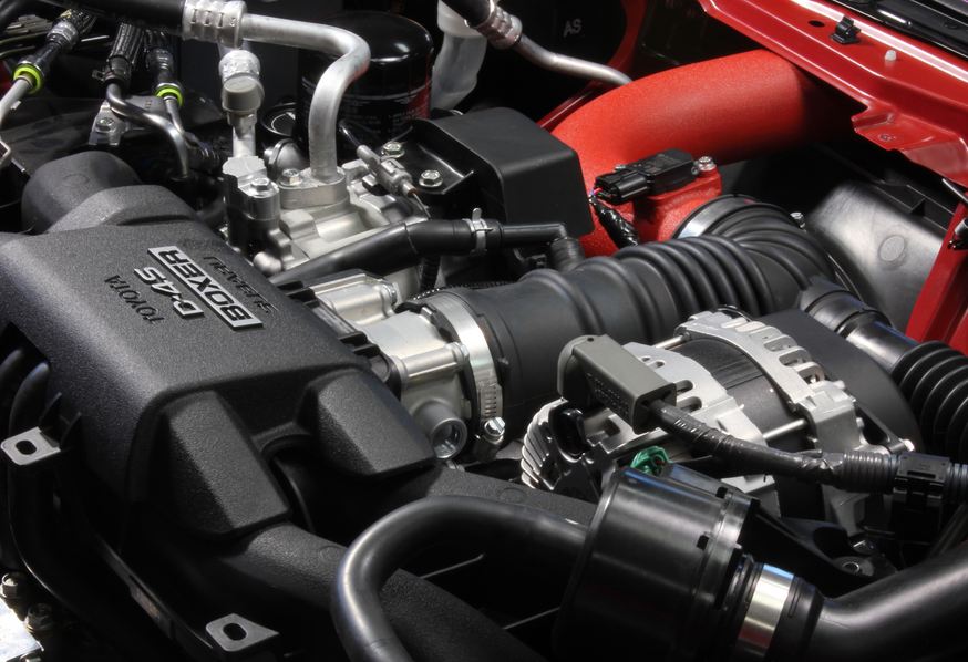 PERPSP-INT-330RD Perrin Cold Air Intake (Red) - 2013+ BRZ,